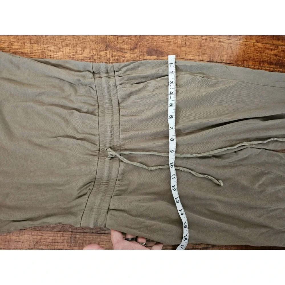 Michael Stars‎ Anthro Olive green Khaki Cotton Jumper Overall sz S